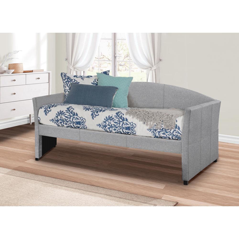 Westchester Upholstered Twin Daybed, Smoke Gray. Picture 2