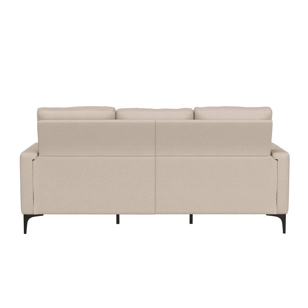 Matthew Upholstered Sofa, Oatmeal. Picture 4