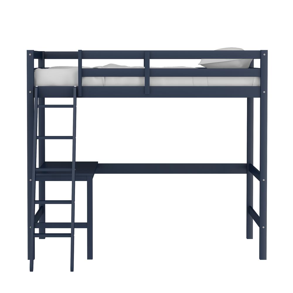 Hillsdale Kids and Teen Caspian Twin Loft Bed, Navy. Picture 2