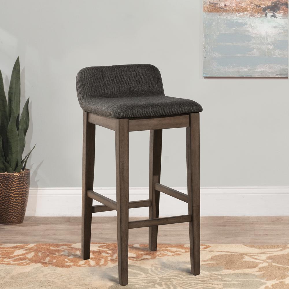 Renmark Counter Height Stool, Brushed Gray. Picture 2