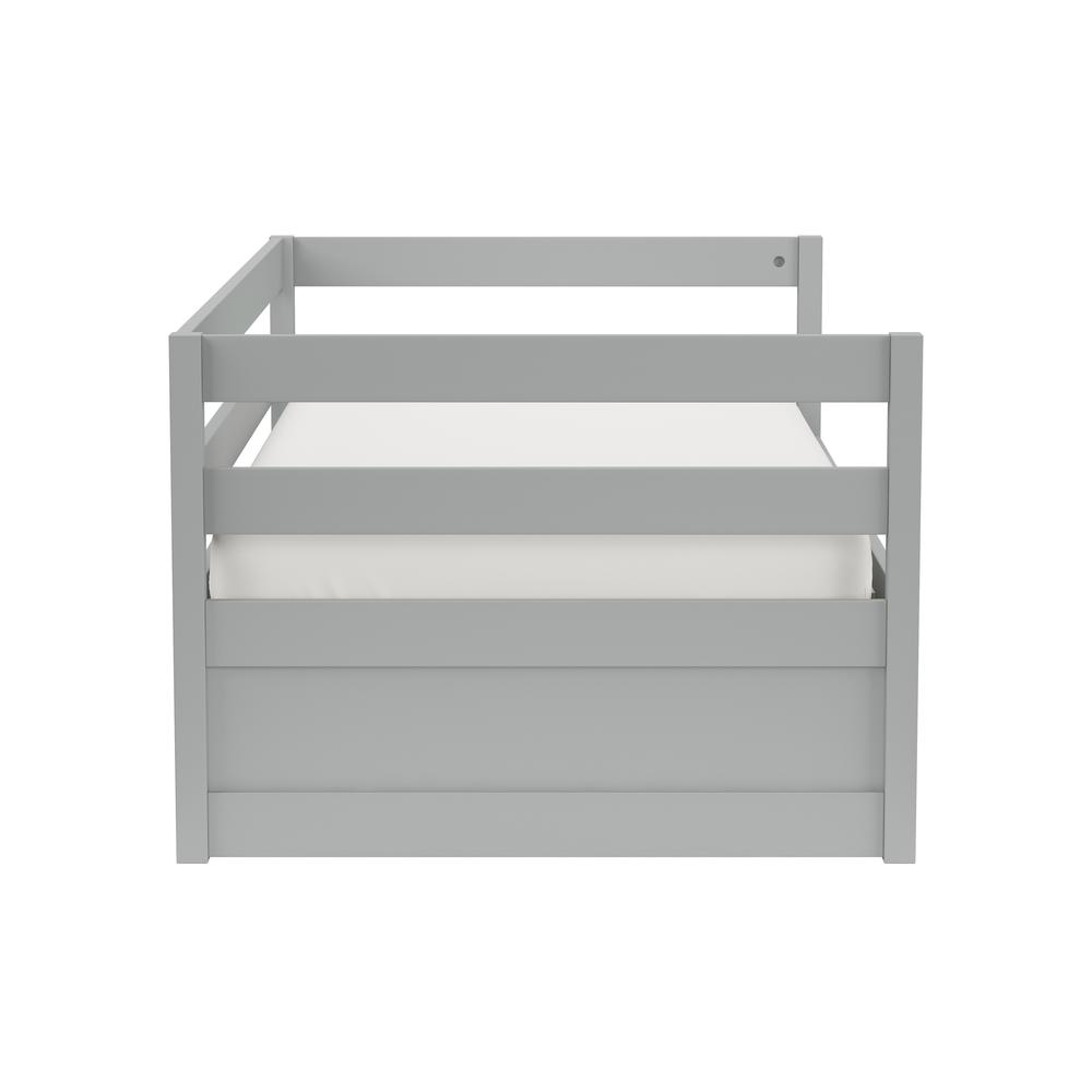 Hillsdale Kids and Teen Caspian Daybed with Trundle, Gray. Picture 3