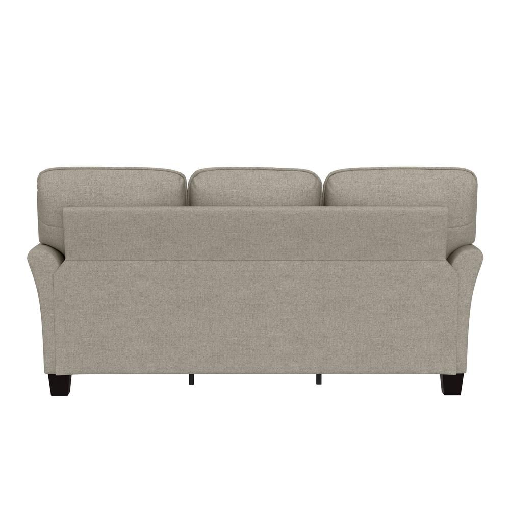 Lorena Upholstered Sofa, Greige. Picture 4