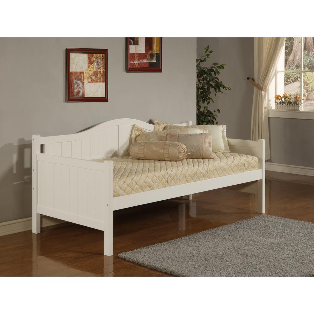 Staci Wood Twin Daybed, White. Picture 2