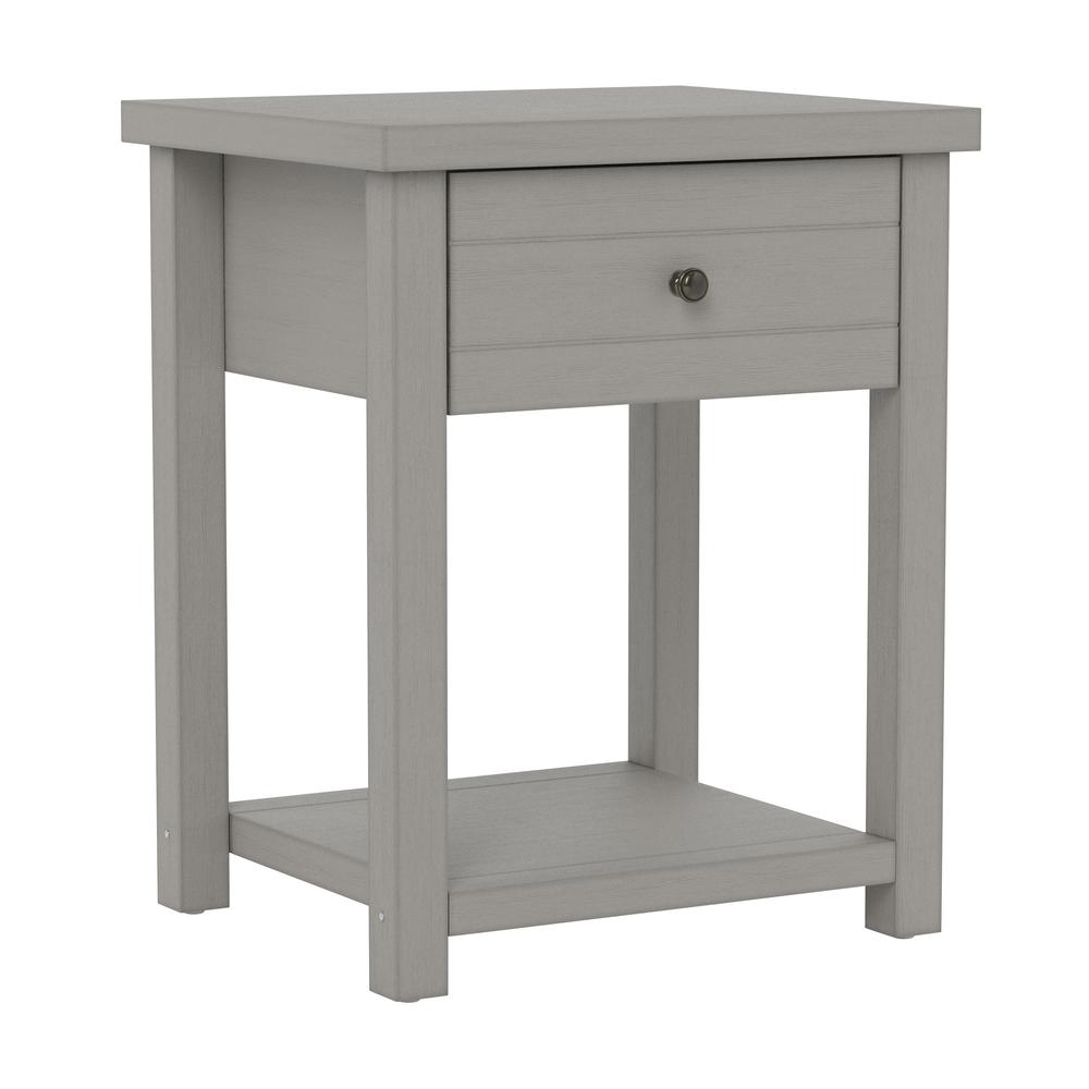 Living Essentials by Hillsdale Harmony Wood Accent Table, Gray. Picture 1