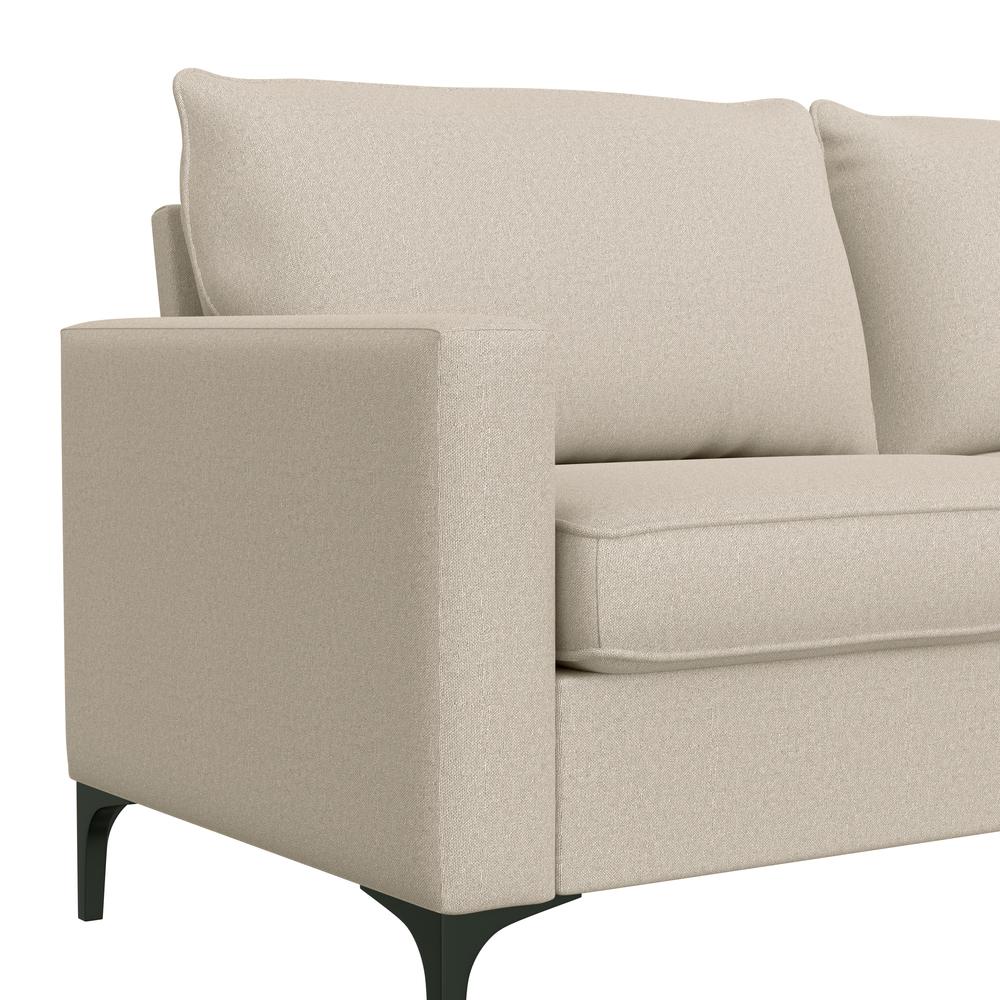 Alamay Upholstered Sofa, Oatmeal. Picture 7