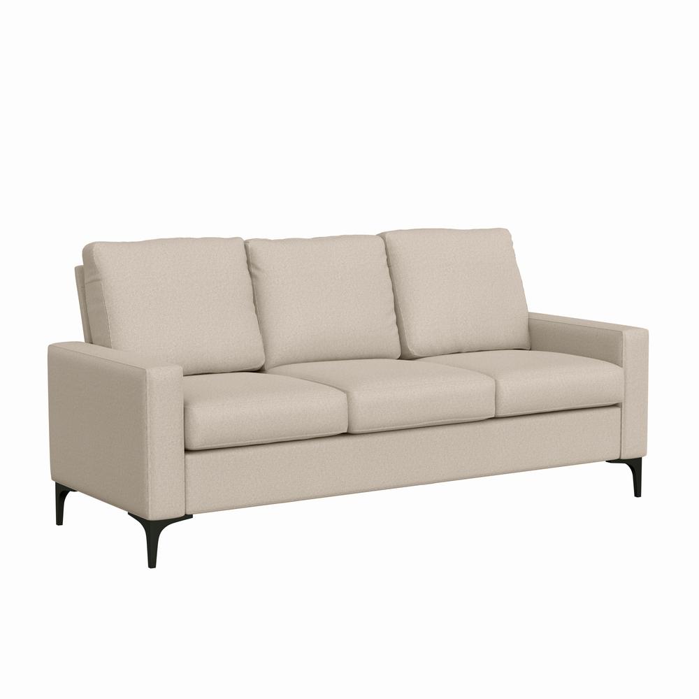 Matthew Upholstered Sofa, Oatmeal. Picture 1