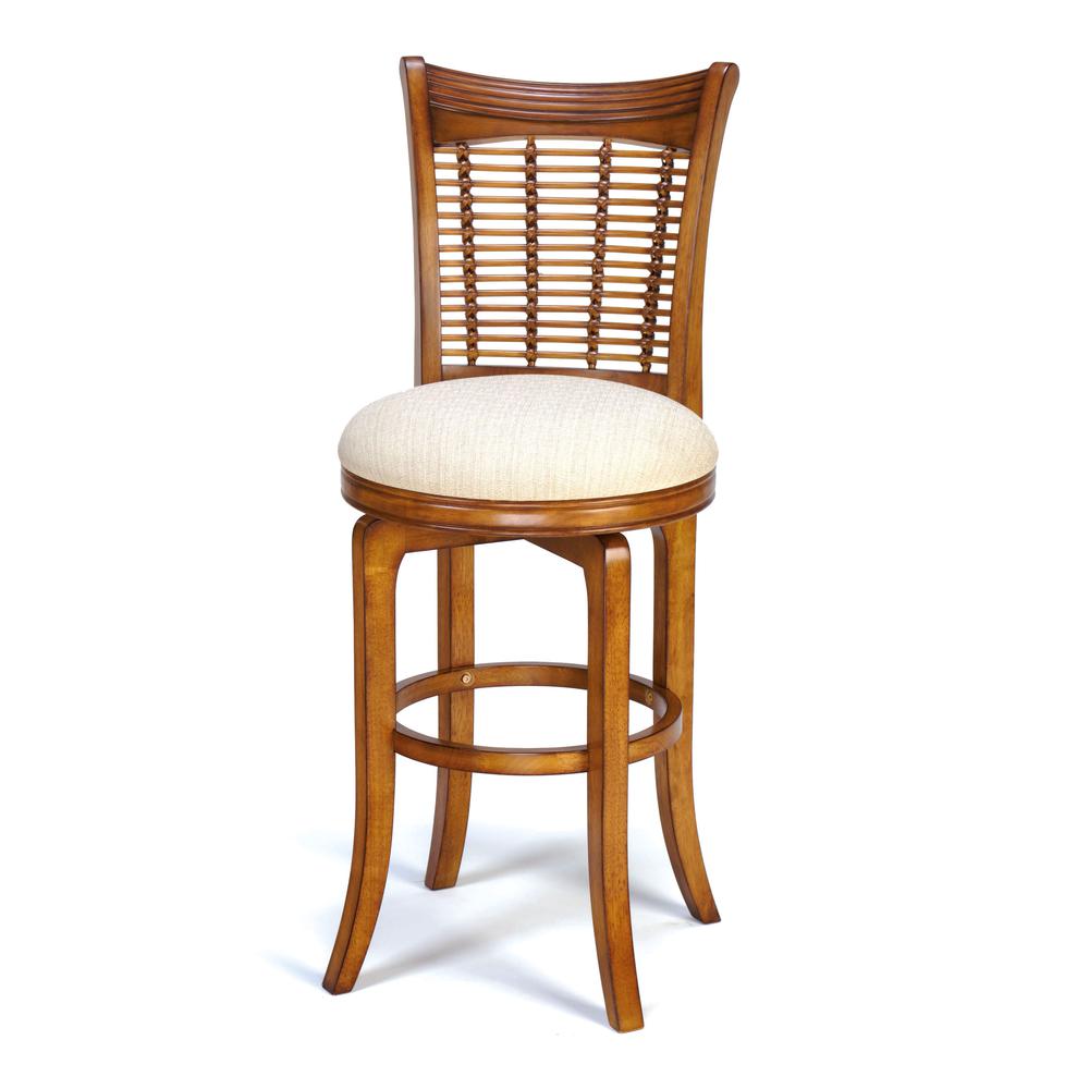 Hillsdale Furniture Bayberry Wood Counter Height Swivel Stool, Oak. The main picture.