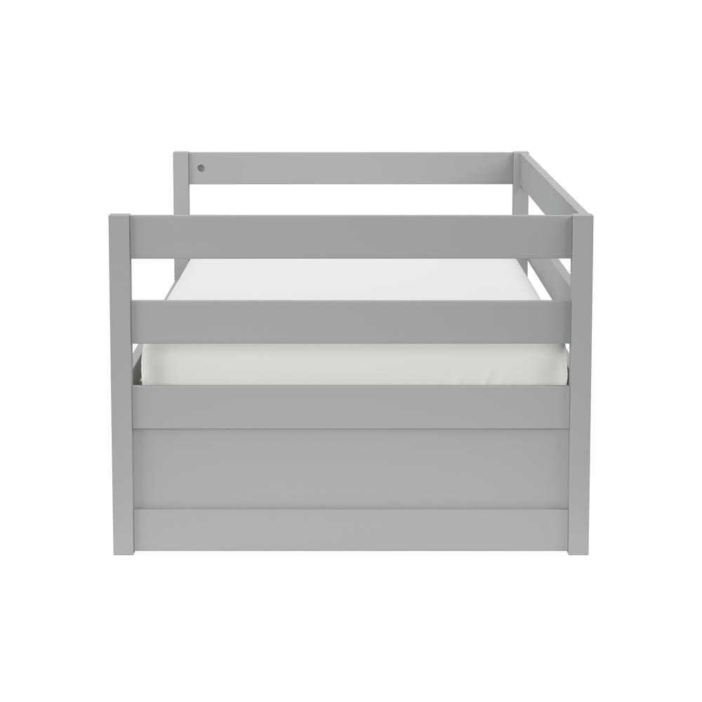 Hillsdale Kids and Teen Caspian Daybed with Trundle, Gray. Picture 5