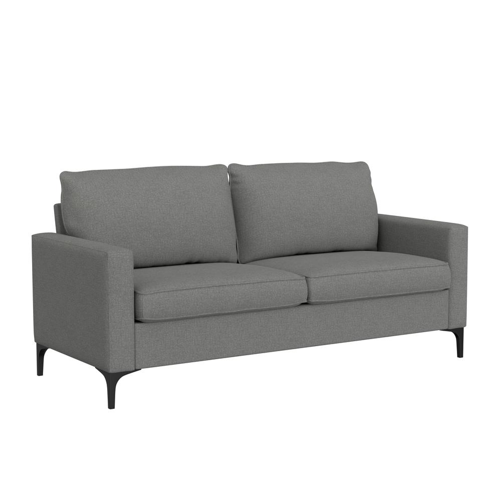 Alamay Upholstered Sofa, Smoke. Picture 1