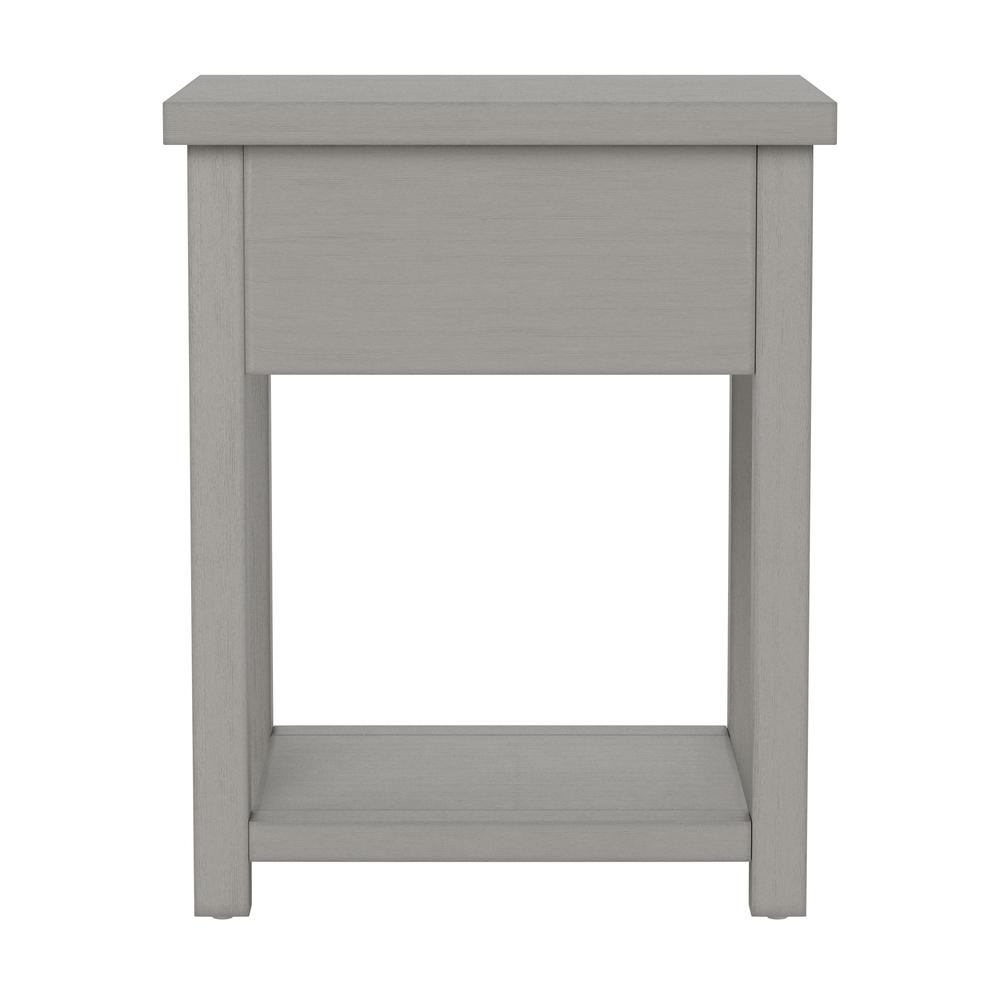 Living Essentials by Hillsdale Harmony Wood Accent Table, Set of 2, Gray. Picture 4