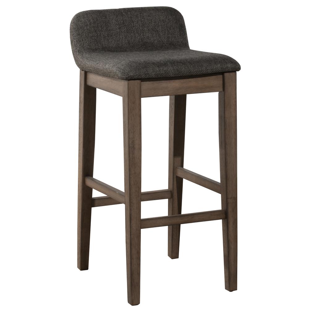 Renmark Counter Height Stool, Brushed Gray. Picture 1