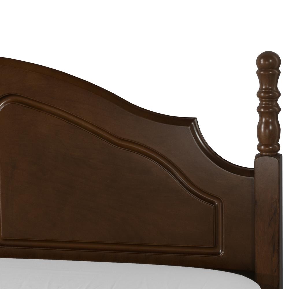 Hillsdale Furniture Cheryl Wood Full/Queen Headboard Only, Walnut. Picture 3