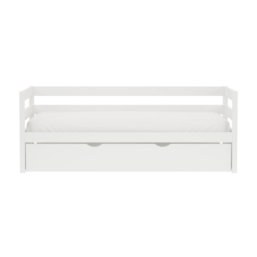 Hillsdale Kids and Teen Caspian Twin Daybed with Trundle, White. Picture 2
