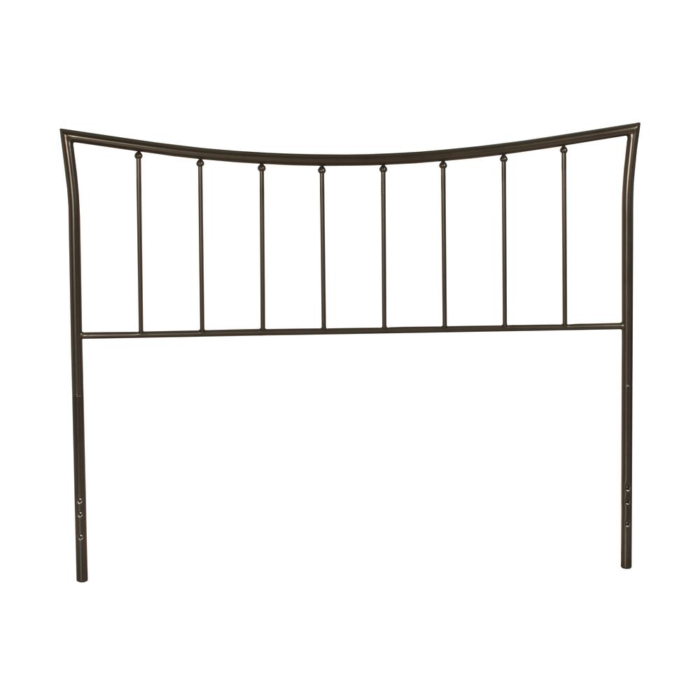 Hillsdale Furniture Edgewood King Metal Headboard, Magnesium Pewter. The main picture.