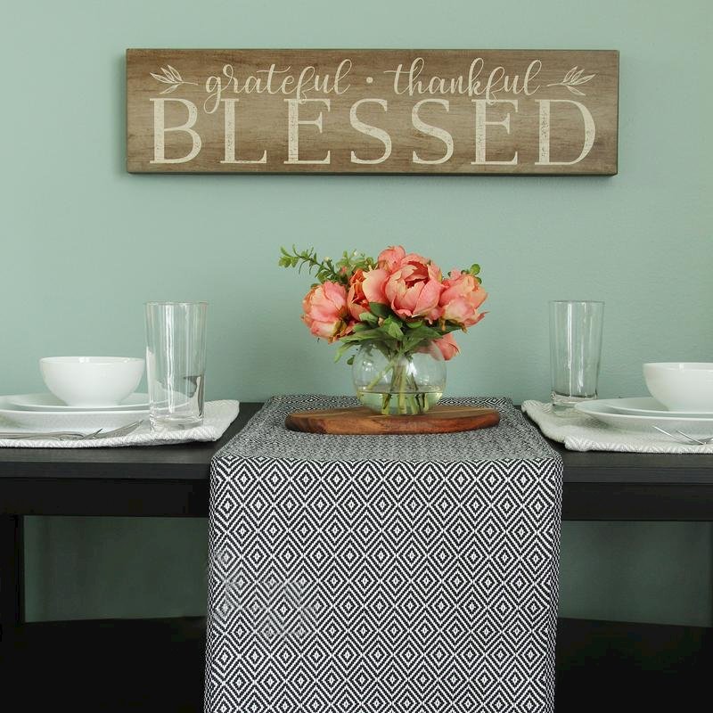 "Grateful, Thankful, Blessed" Wall Art. Picture 2