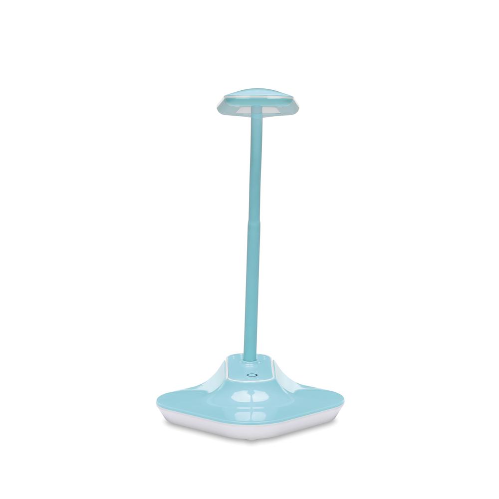 OFM ESS-9001-TEL Essentials LED Desk Lamp with Removable Base and Integrated Desk Clamp, Teal. Picture 2