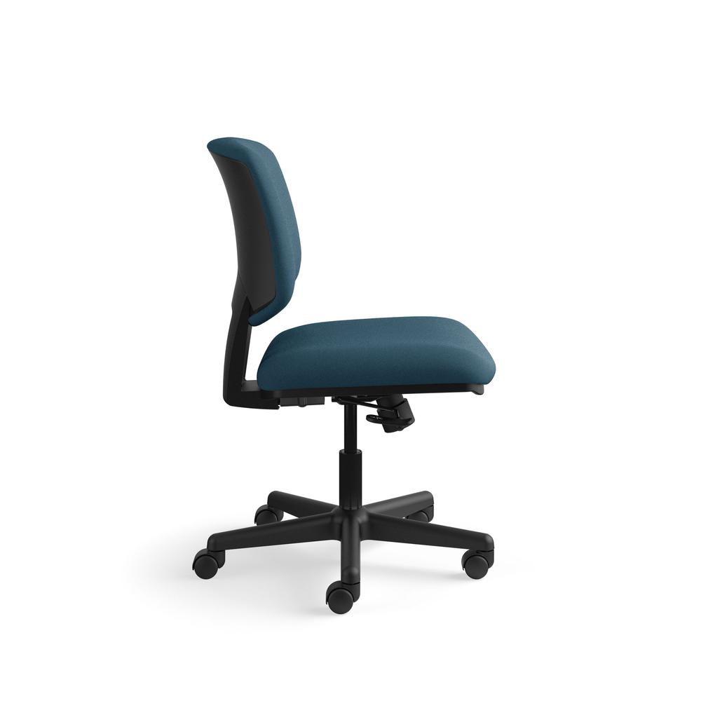 HON Volt Low-Back Task Chair - Upholstered Computer Chair for Office Desk - Blue (H5701). Picture 4