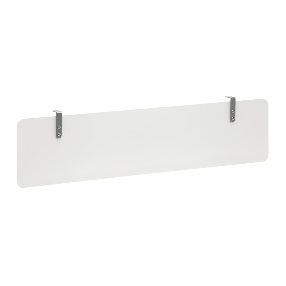 OFM’s Fulcrum Series 60” Frosted Plastic Modesty Panel, Hanging Privacy Panel (CL-MP60-66). Picture 1