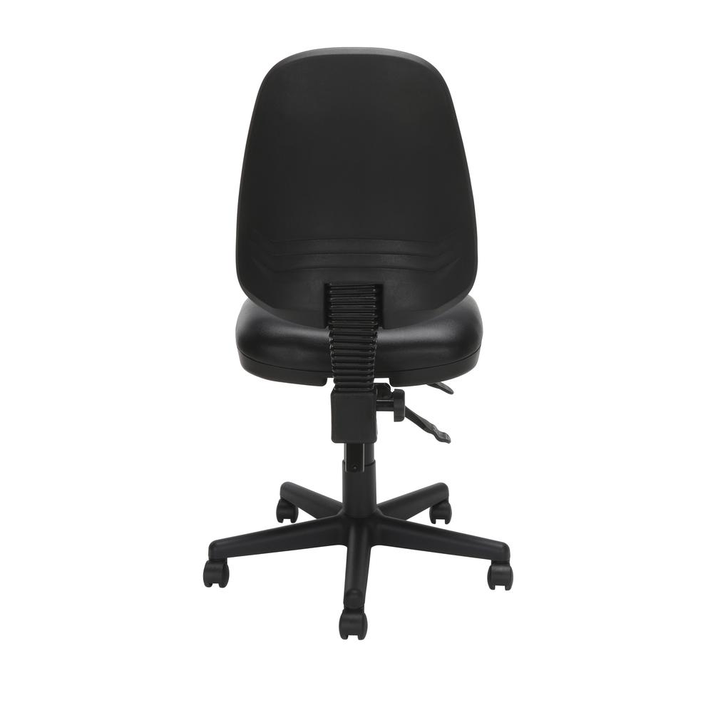 OFM Armless Swivel Task Chair, Anti-MicrobMid Back, (119-VAM-606). Picture 3