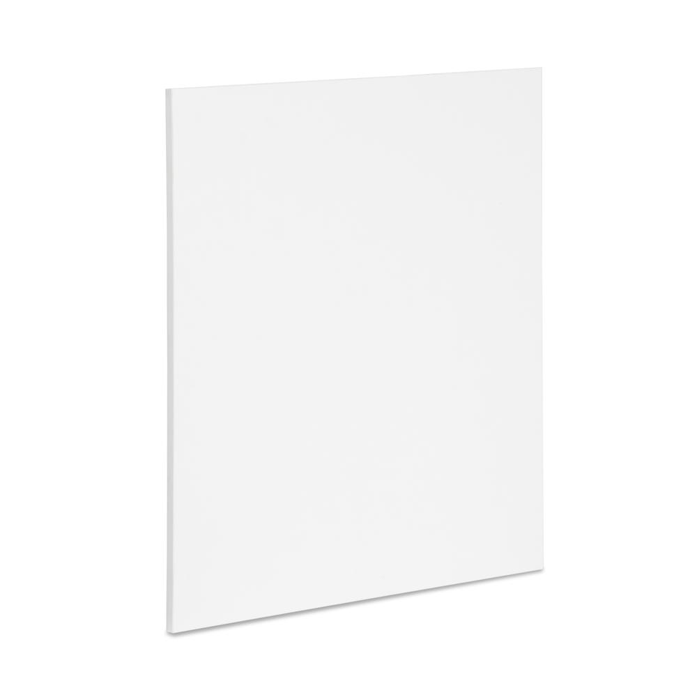 OFM Fulcrum Series 24” End Leg Panel Insert for Desk Closure, Two Pack, White (CL-SP24D-WHT). The main picture.