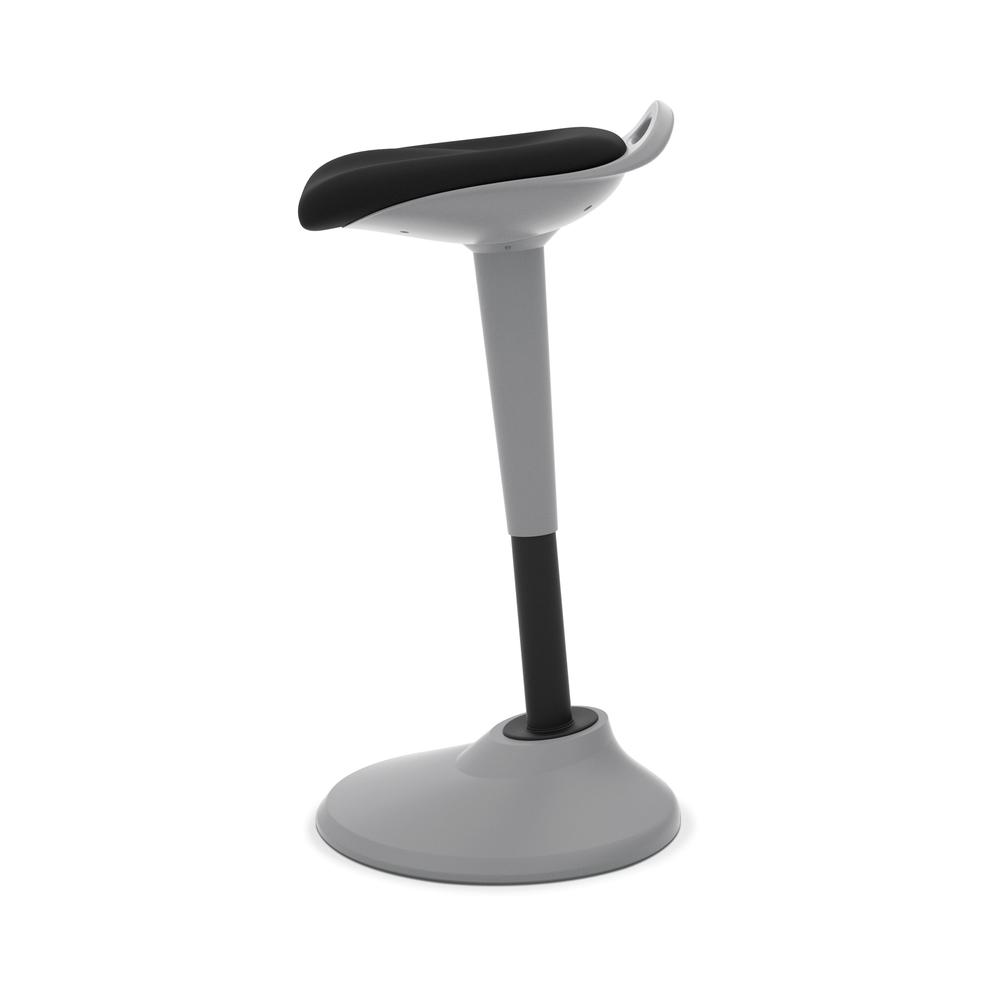 HON Perch Stool, Sit to Stand Backless Stool for Office Desk, Black (HVLPERCH). Picture 5