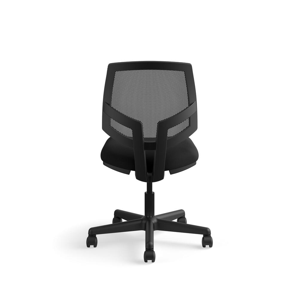 HON Volt Upholstered Task Chair - Mesh Back Computer Chair for Office Desk, Black (5713). Picture 3