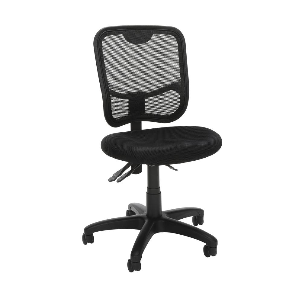OFM Ergonomic Mesh Mid Back Armless Task Chair, (130-A05). The main picture.