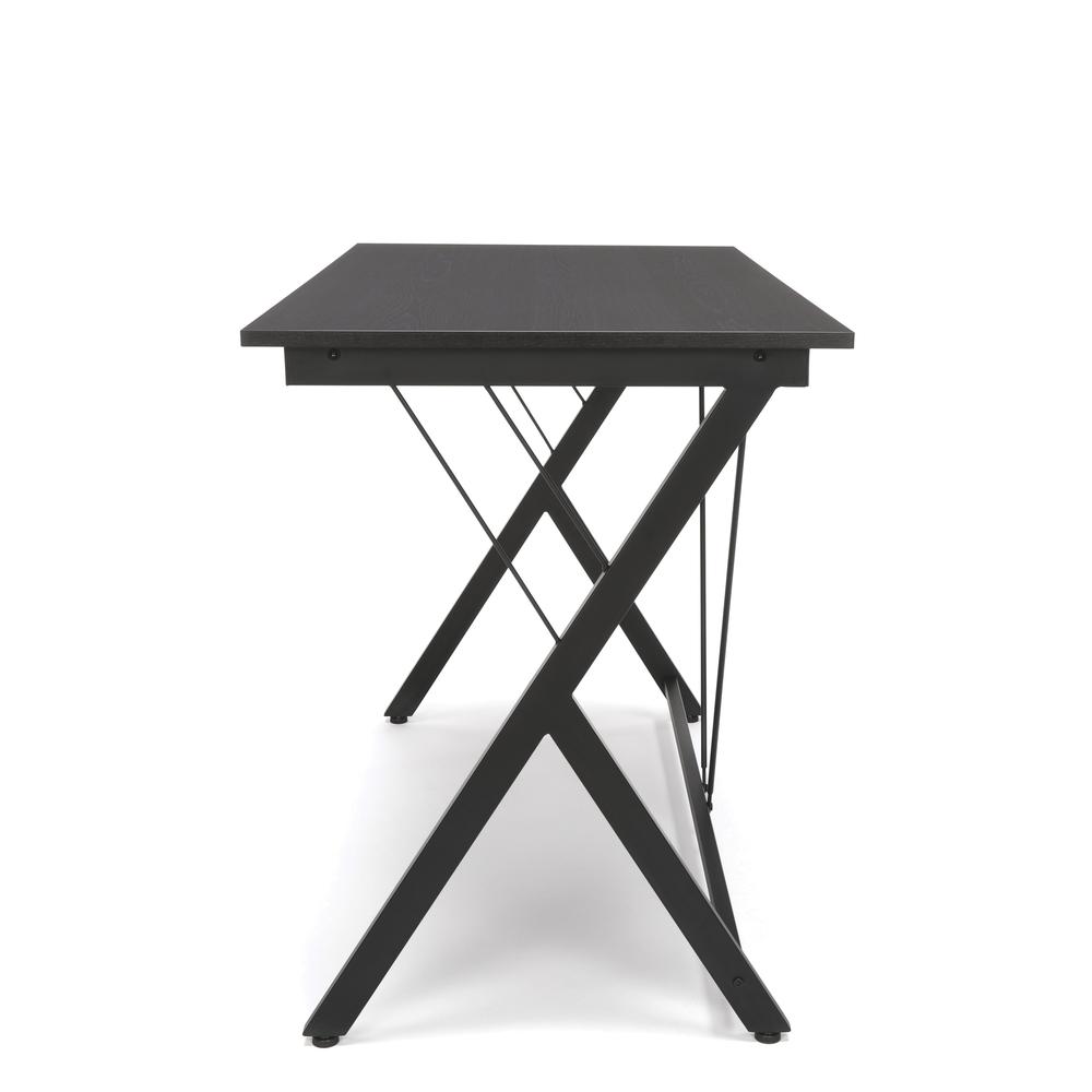 Essentials by OFM ESS-1001 Computer Desk with Metal Legs, Black. Picture 5