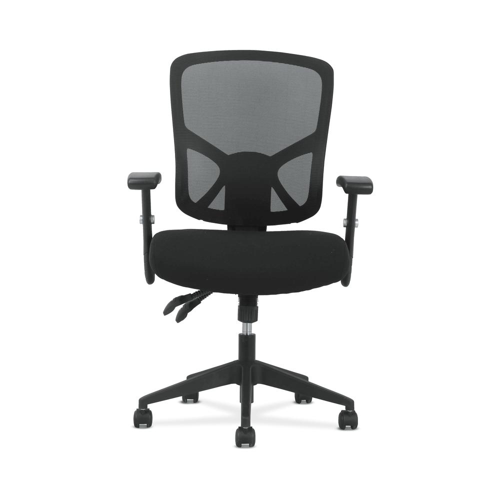 Sadie Customizable Ergonomic High-Back Mesh Task Chair with Arms and Lumbar Support - Ergonomic Computer/Office Chair (HVST121). The main picture.