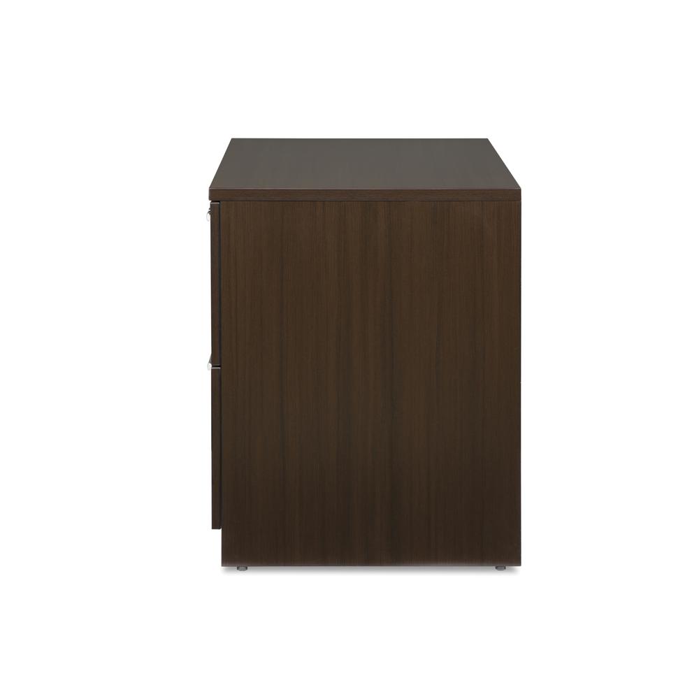 OFM Fulcrum Series Locking Lateral File Cabinet, 2-Drawer Filing Cabinet, Espresso (CL-L36W-ESP). Picture 5