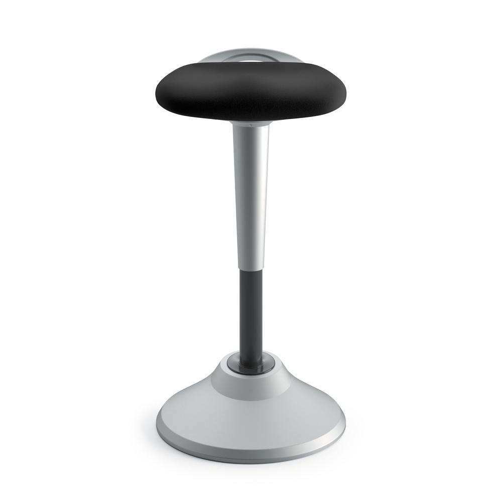HON Perch Stool, Sit to Stand Backless Stool for Office Desk, Black (HVLPERCH). Picture 2