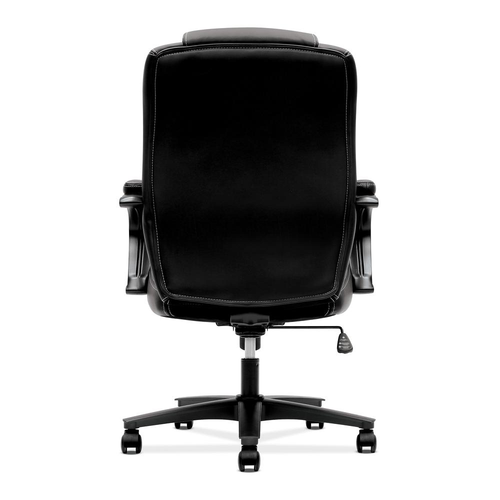 HON Managerial Office Chair- High-Back Computer Desk Chair with Loop Arms , Black (VL402). Picture 3