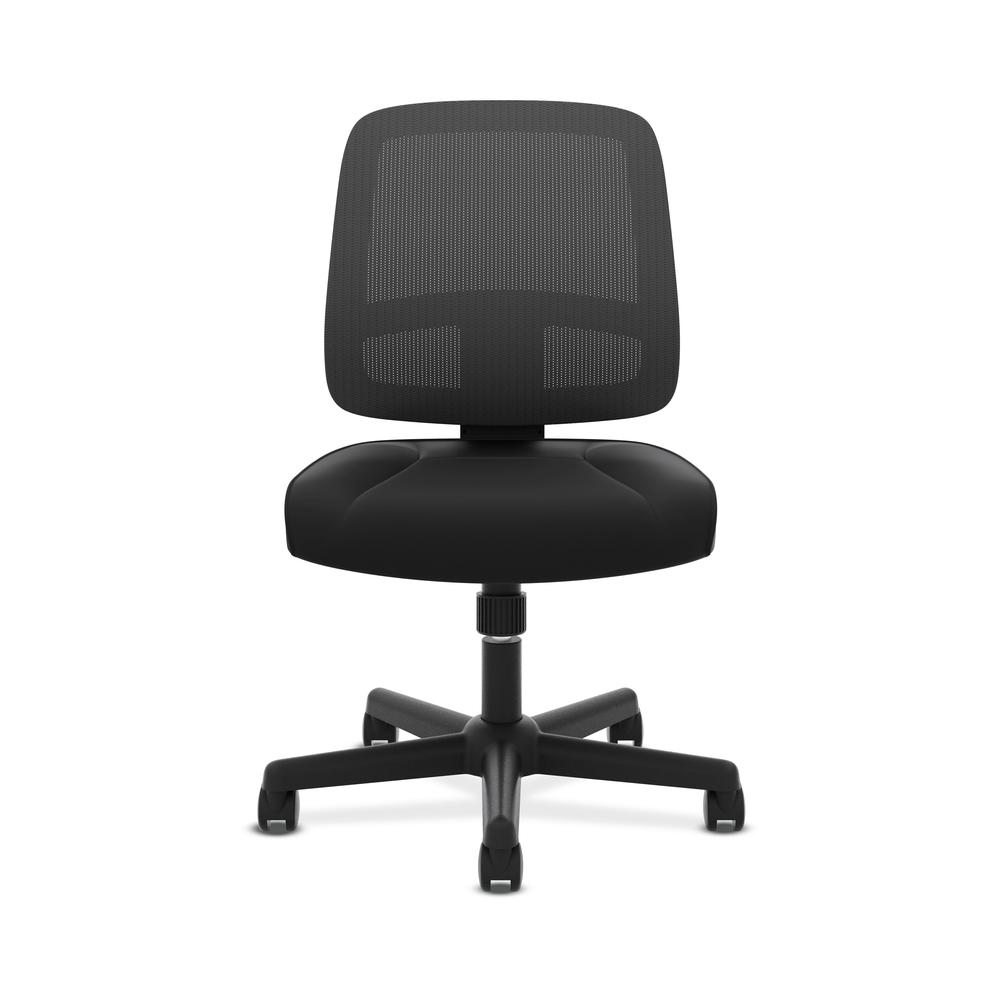 HON ValuTask Task Chair, Mesh Back Computer Chair for Office Desk, Black (HVL205). Picture 2