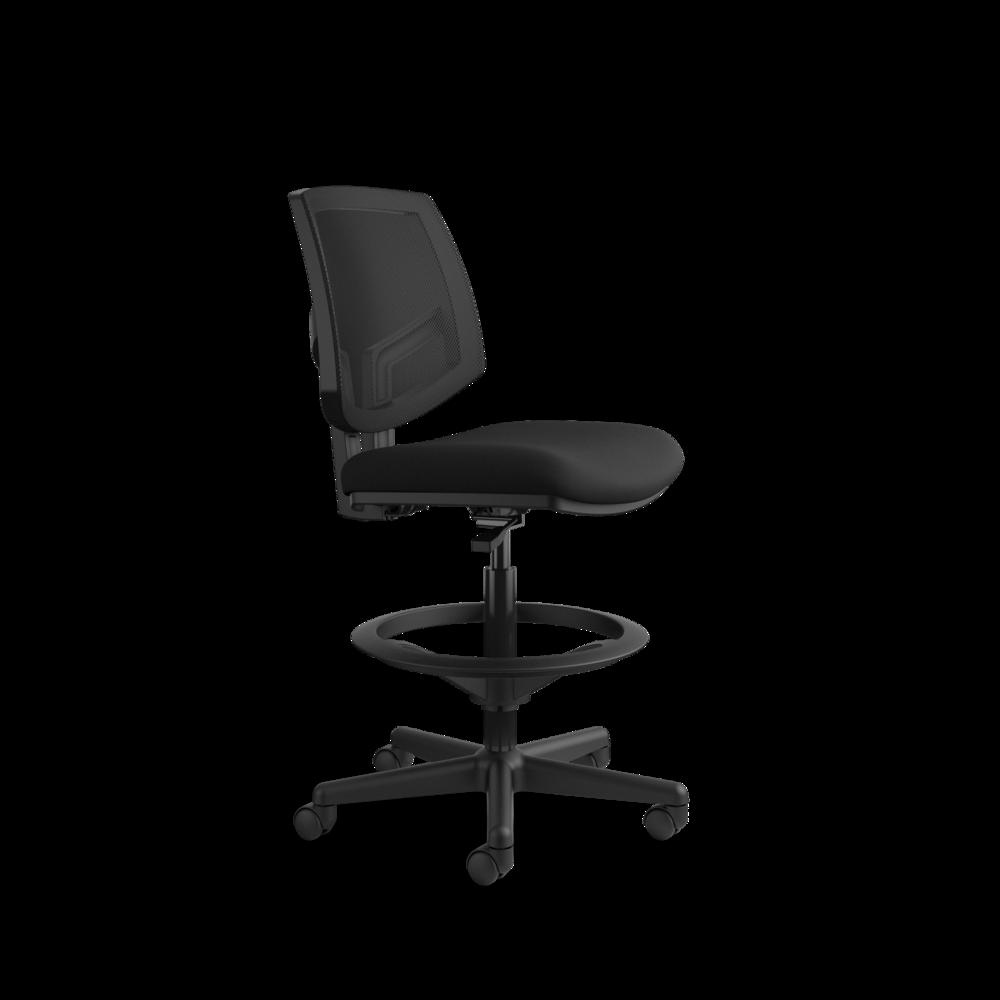 HON Volt Mesh Back Task Stool Chair, in Black (H5715). Picture 2