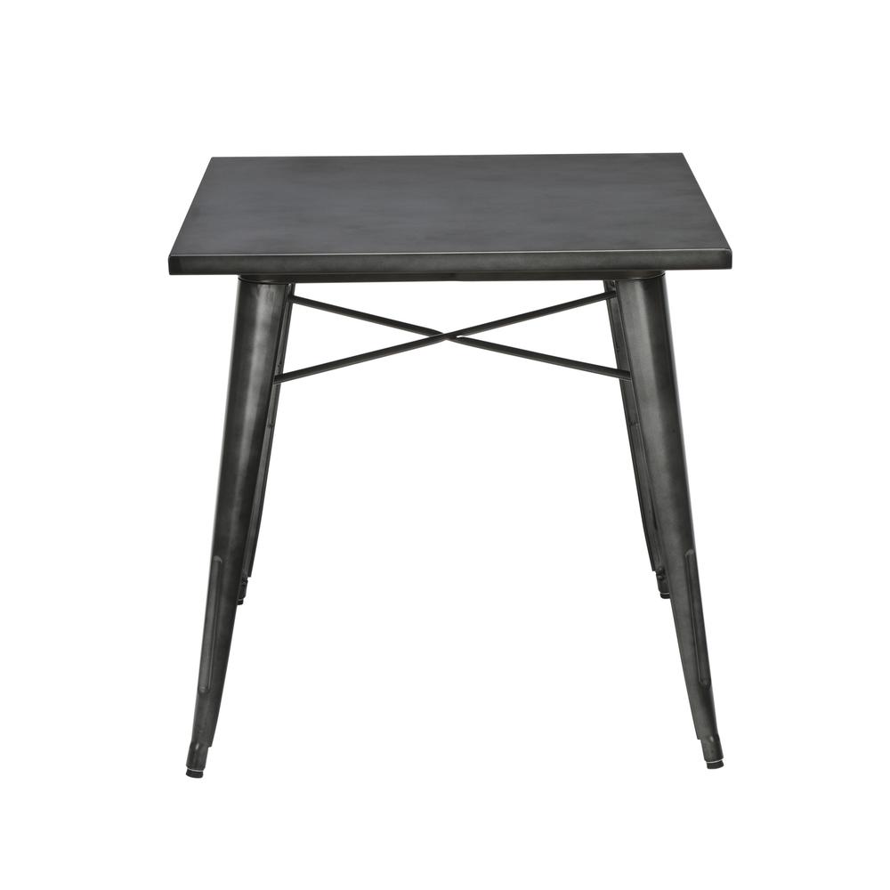 The OFM 161 Collection Industrial Modern 30" Square Dining Table is a blank slate that pairs perfectly with any chair from the 161 Collection. This industrial table doesn't just look rugged, it weathe. Picture 2