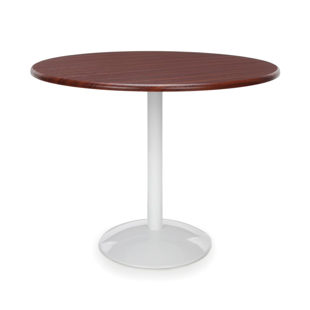 OFM Orbit Series Model OT36RD 36" Round Table, Mahogany. The main picture.