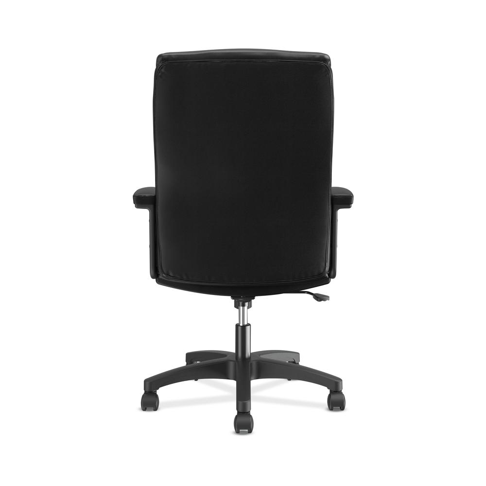 HON Leather Executive Chair - High-Back Computer Chair for Office Desk, Black (VL151). Picture 3