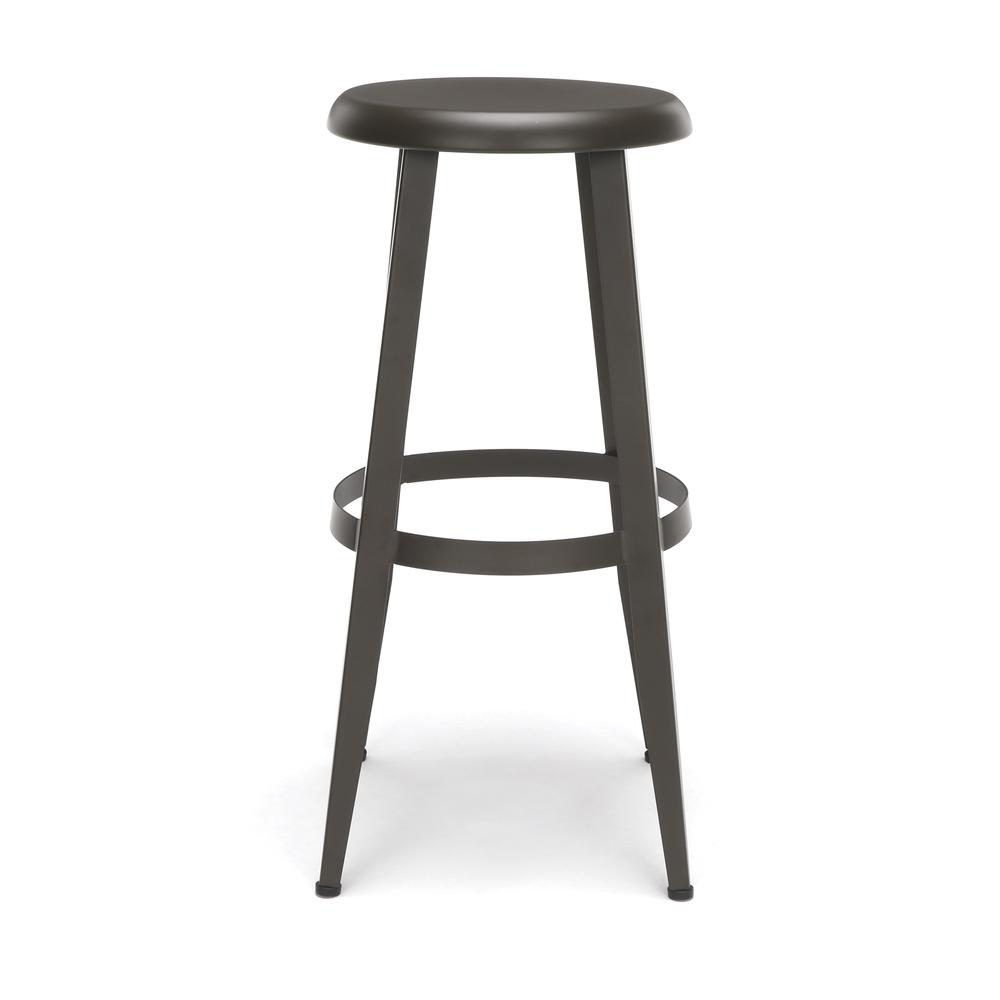 OFM Edge Series 30" Steel Stool - Backless Stool with Steel Foot Ring, Antique Brown (33930M-ABRN). Picture 5