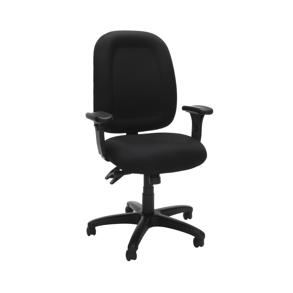 OFM Core Collection Ergonomic Task Chair with Arms, Mid Back, (125-805). Picture 1