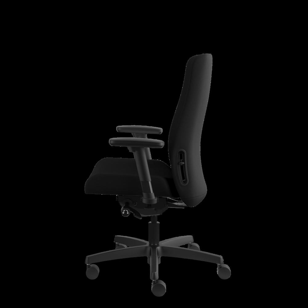 HON Endorse Mid-Back Task Chair with Lumbar Support, in Black (HLWU). Picture 5