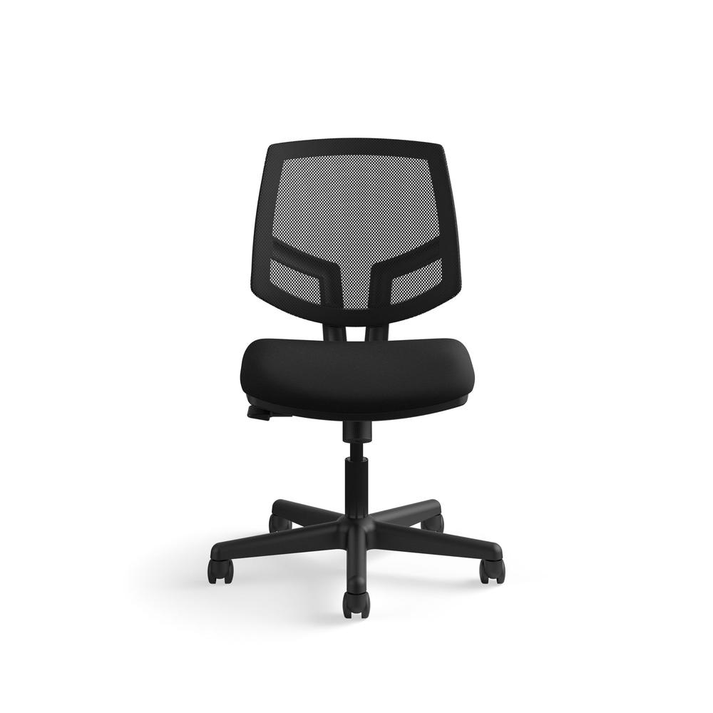 HON Volt Upholstered Task Chair - Mesh Back Computer Chair for Office Desk, Black (5713). Picture 2