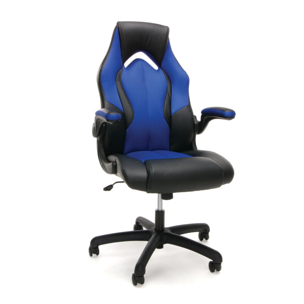 OFM Collection High-Back Racing Style Bonded Leather Gaming Chair. The main picture.