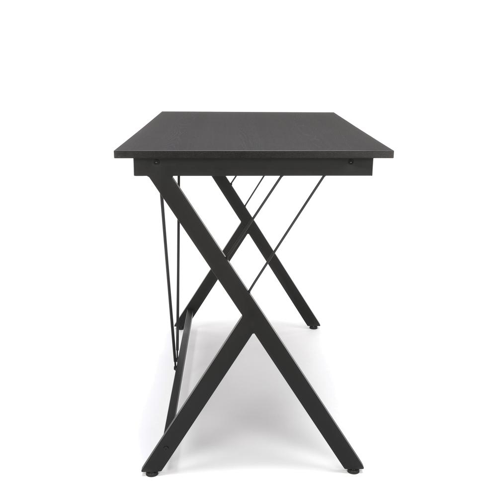 Essentials by OFM ESS-1001 Computer Desk with Metal Legs, Black. Picture 4