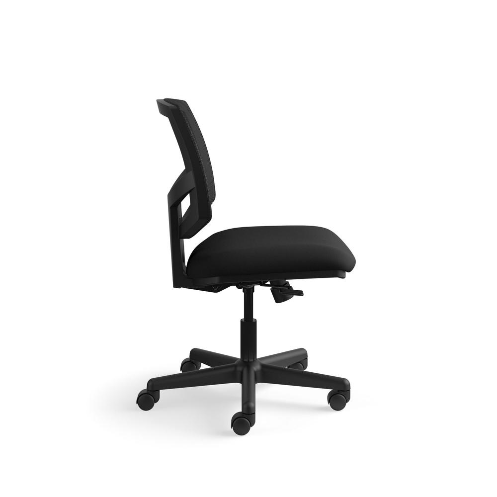 HON Volt Upholstered Task Chair - Mesh Back Computer Chair for Office Desk, Black (5713). Picture 4