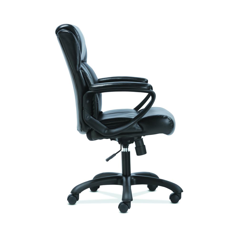 Sadie Leather Executive Computer/Office Chair with Arms - Ergonomic Swivel Chair (HVST305). Picture 4