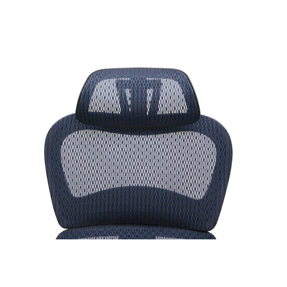 OFM Core Collection Ergo Office Chair featuring Mesh Back and Seat with Head Rest, in Blue (540-BLU). Picture 6