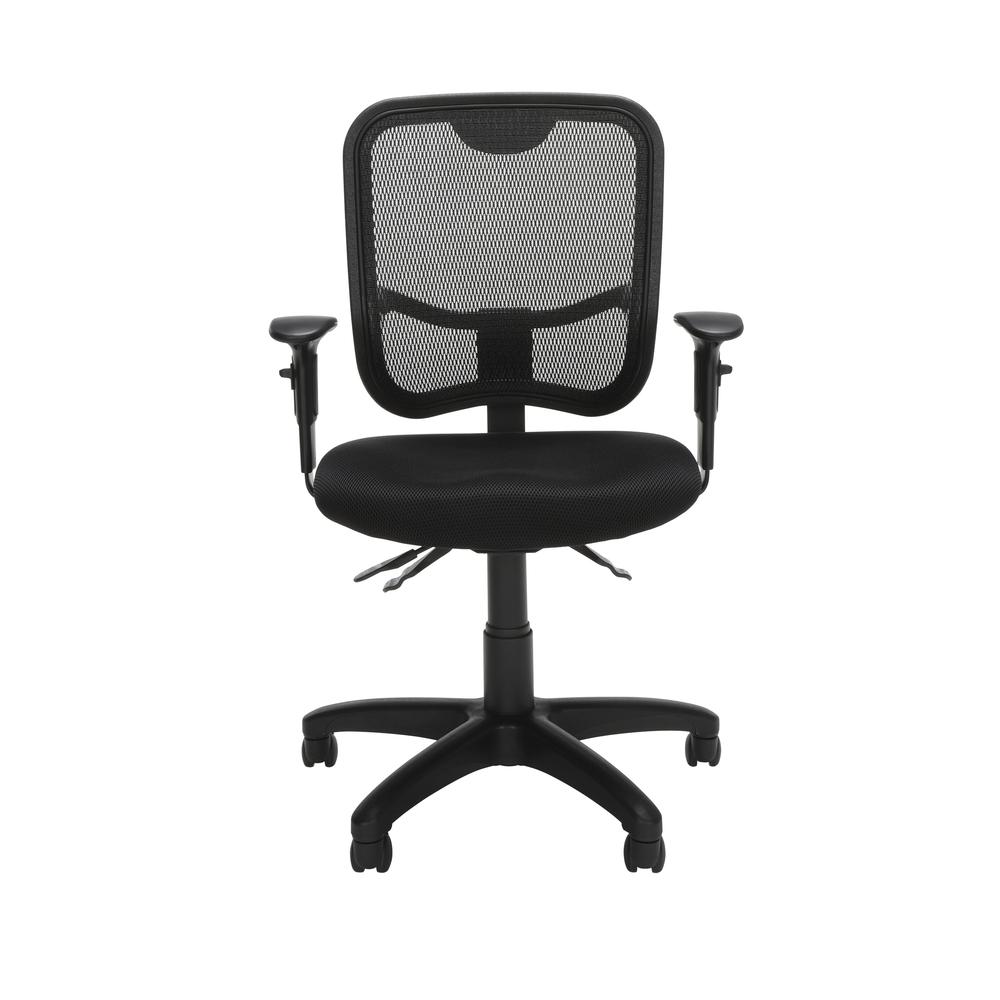 OFM Mesh Swivel Task Chair with Arms, Mid Back, (130-AA3-A05). Picture 2