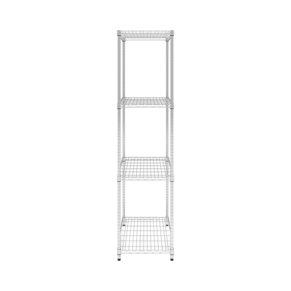 OFM Adjustable Wire Shelving Unit 48 x 72, 18" Deep, in Chrome (S487218-CHRM). Picture 4