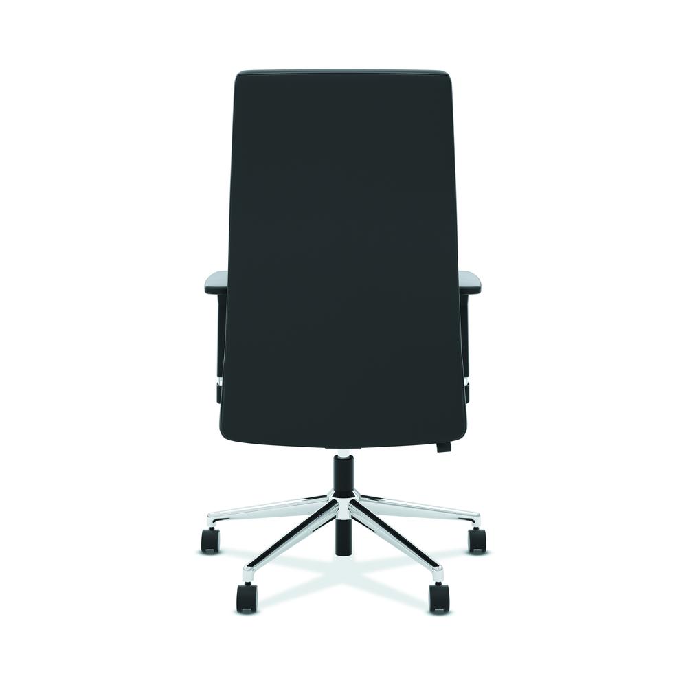 HON Define High-Back Executive Chair | Synchro-Tilt | Adjustable Arms | Black SofThread Leather. Picture 3