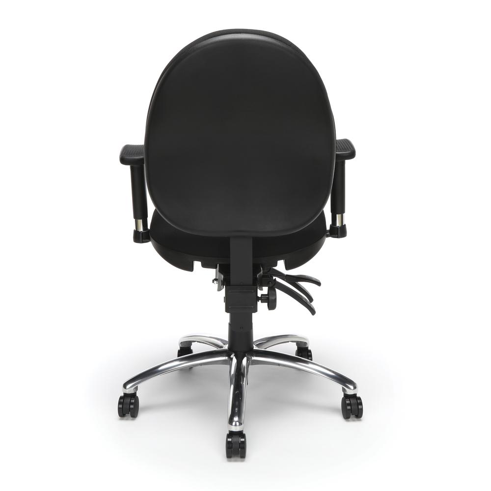 OFM Model 247 Big and Tall Computer Swivel Task Chair with Arms, Fabric. Picture 3